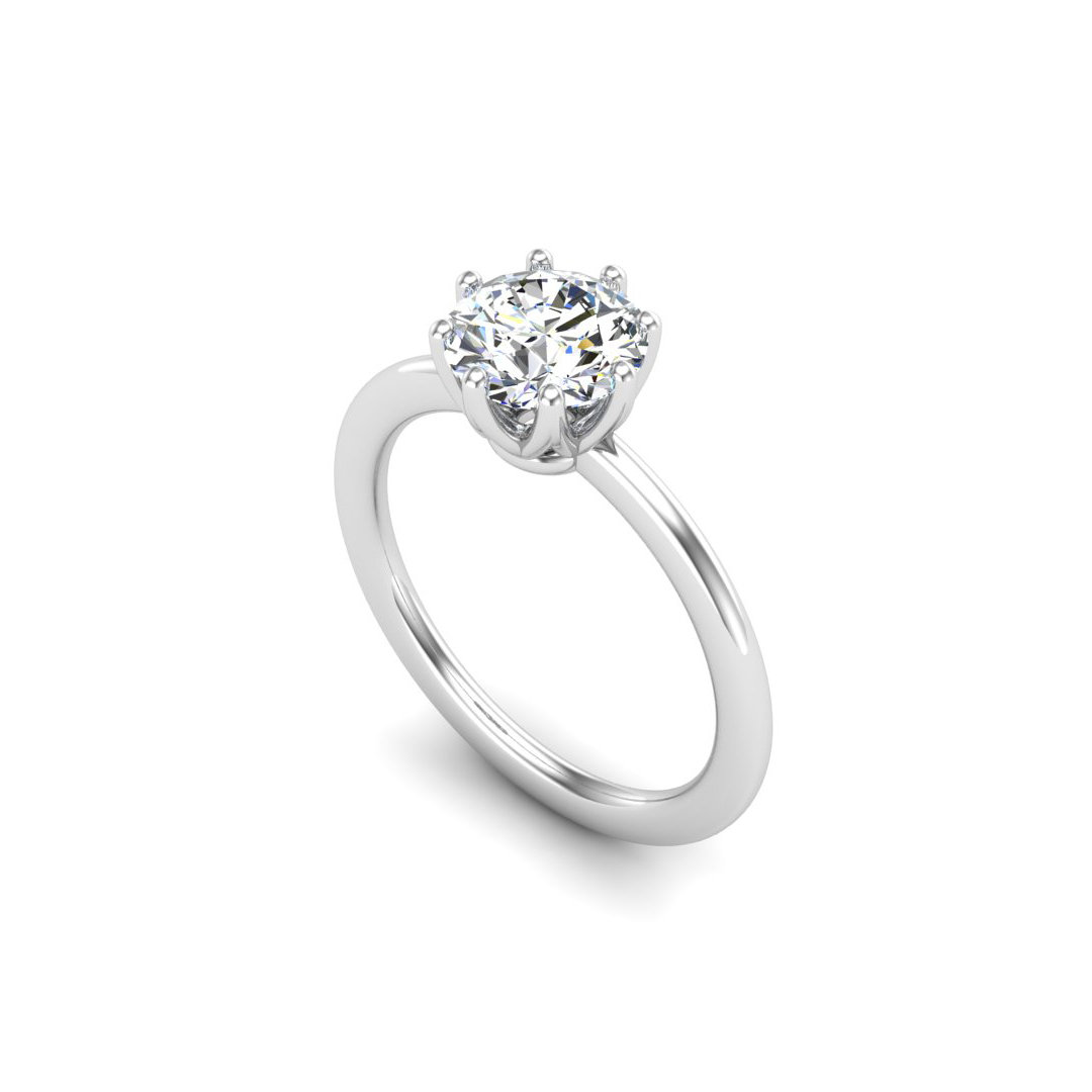 Adelina Solitaire Engagement Ring